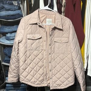 Love Tree Women's Quilted Jacket - Light Pink